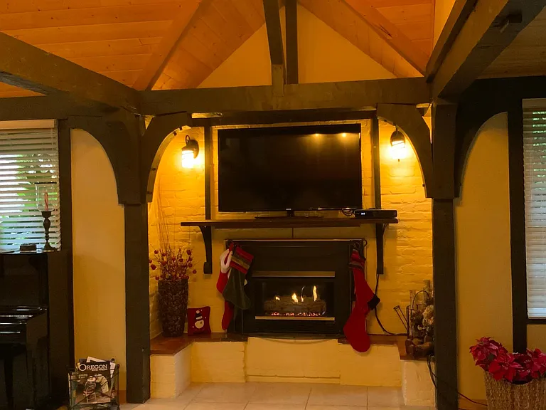 Gas fireplace