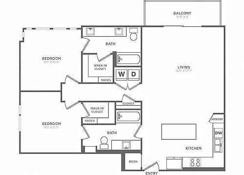 Floor plan B2