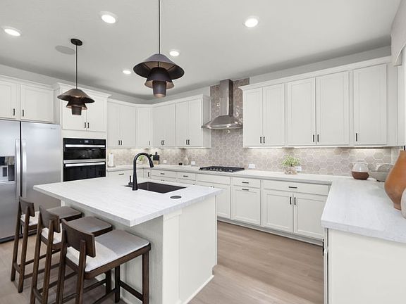 Kitchen with Built-in Dining