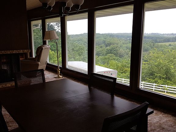 View from dining room