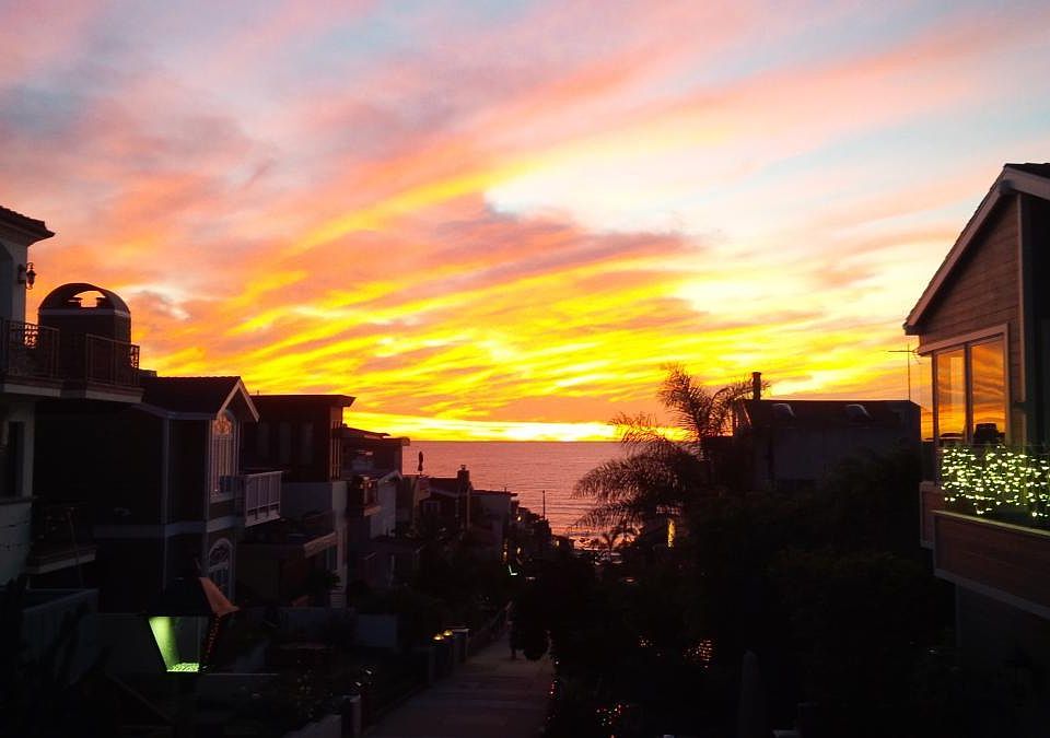 Sunset from Front Porch