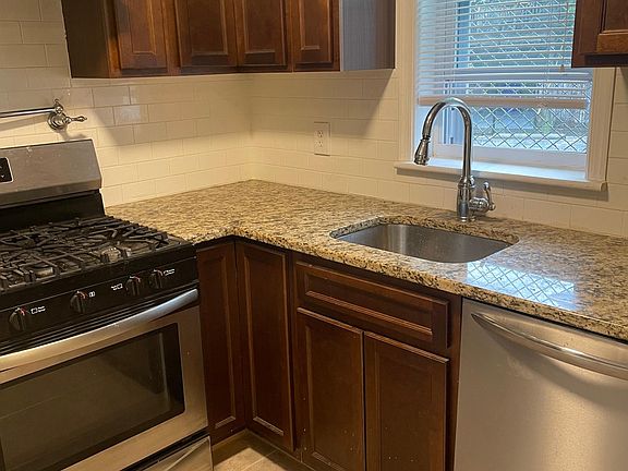 Kitchen cabinets & window