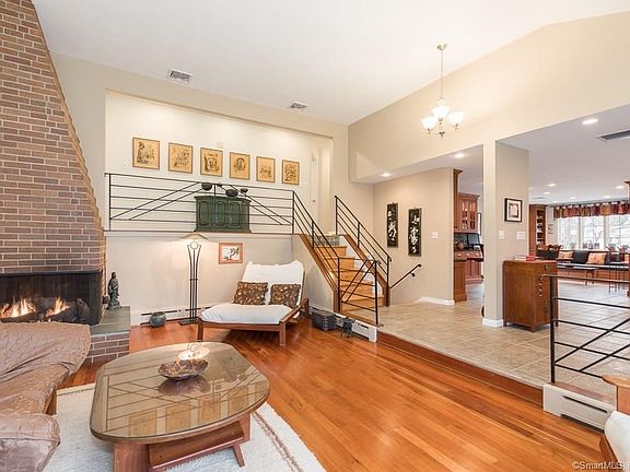 Open concept entertaining space