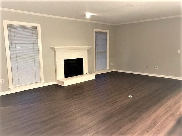 Living Room with Fire Place