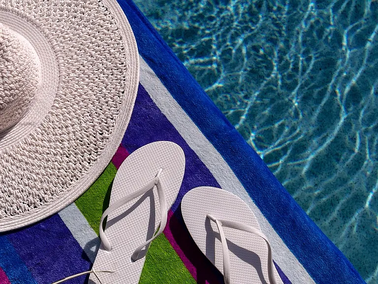 Enjoy our swimming pool.