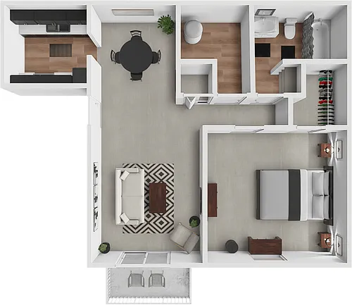 Floor plan The Riverscape