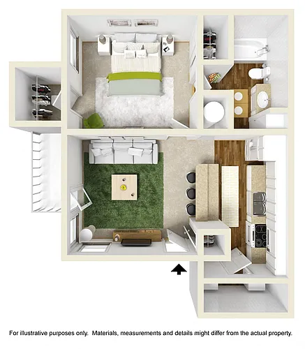 Floor plan The Spruce