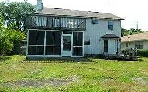 Rear of Home (with 2nd Floor Patio off of Master B