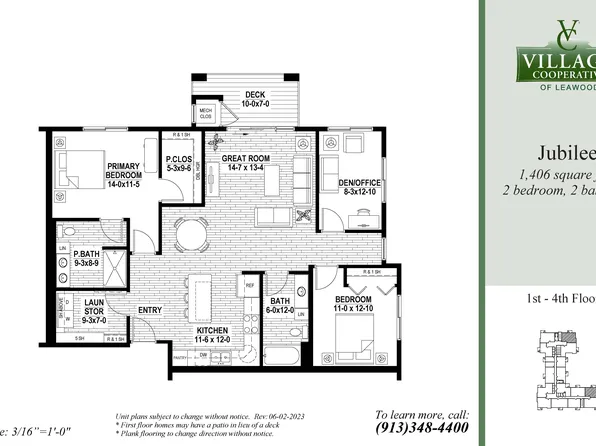 Jubilee Plan, Village Cooperative of Leawood (Active Adults 55+)