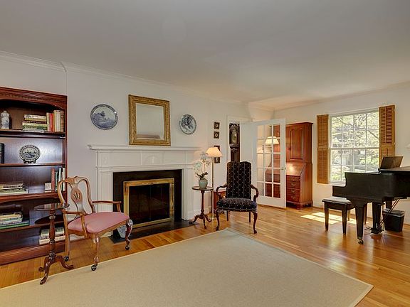 Living Room with room for a baby grand piano!