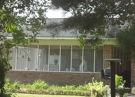 Screened In Back Porch 