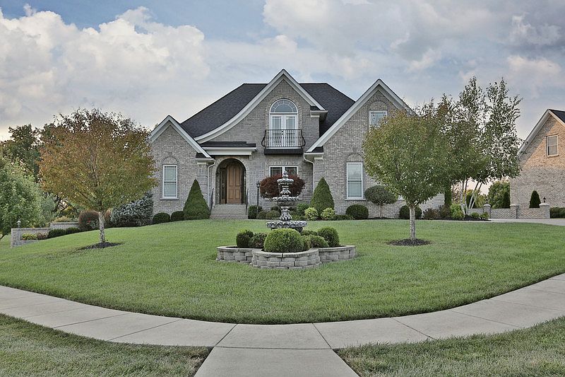 Frontage Of Home On Large Corner Lot
