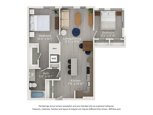 Floor plan B8