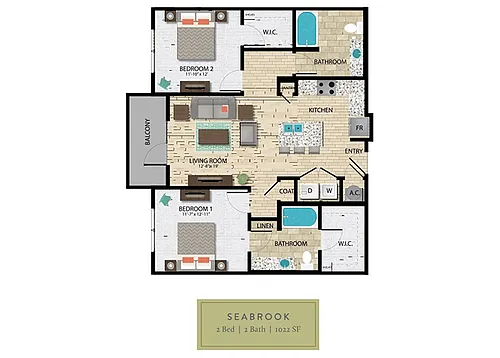 Floor plan Seabrook
