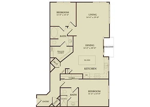Floor plan The Walnut Hill