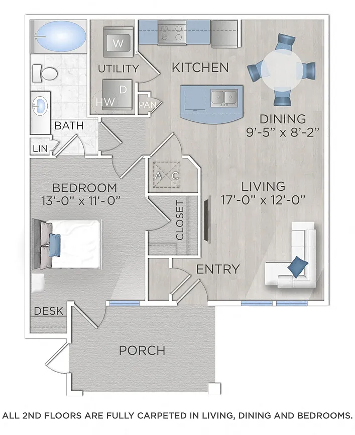 Floor plan Cypress (A2)