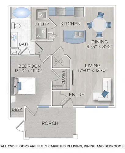 Floor plan Cypress (A2)