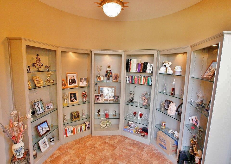 Unique Library alcove