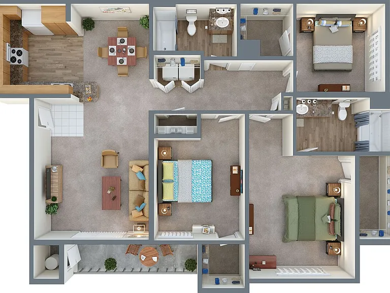 Tranquility floor plan Esteban Park