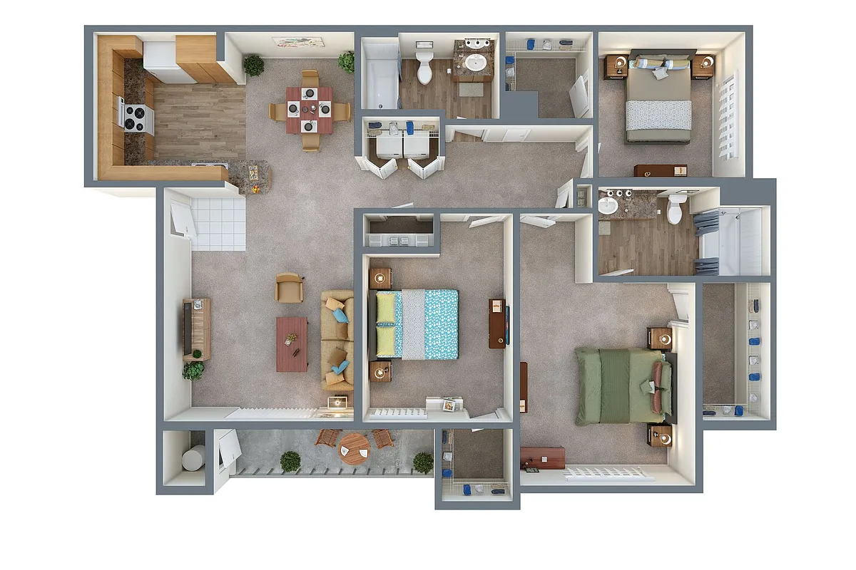 Floor plan Tranquility