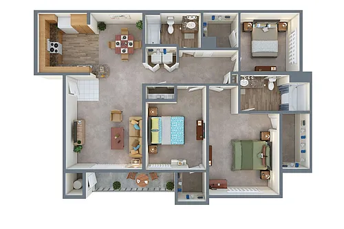 Floor plan Tranquility