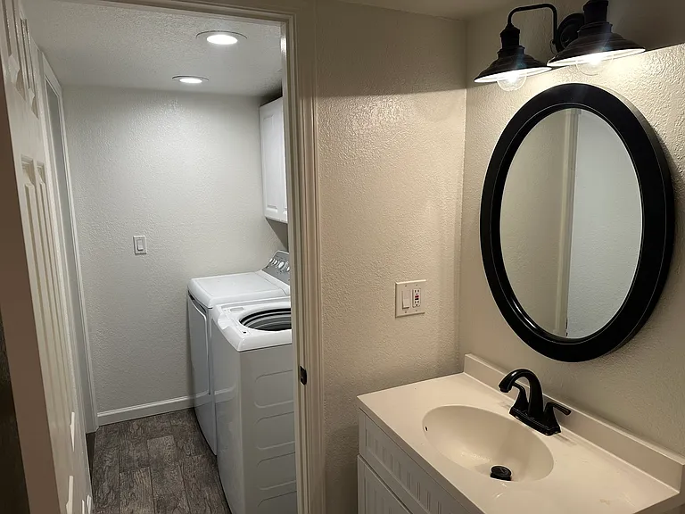 Bathroom and Landry Room