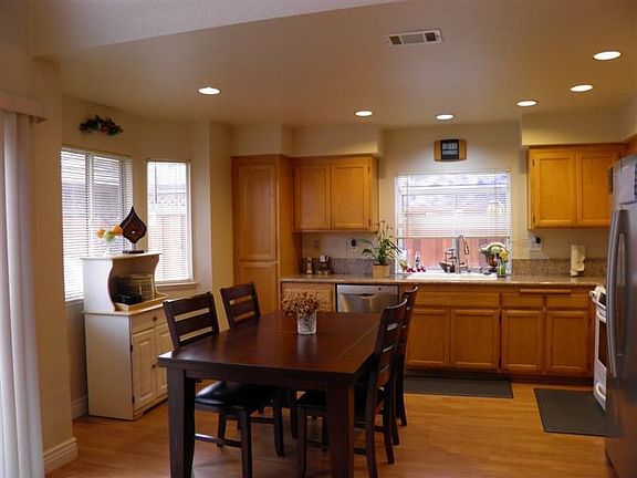 Spacious Kitchen with Slab Granite