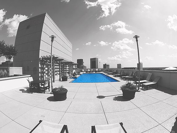 Rooftop pool