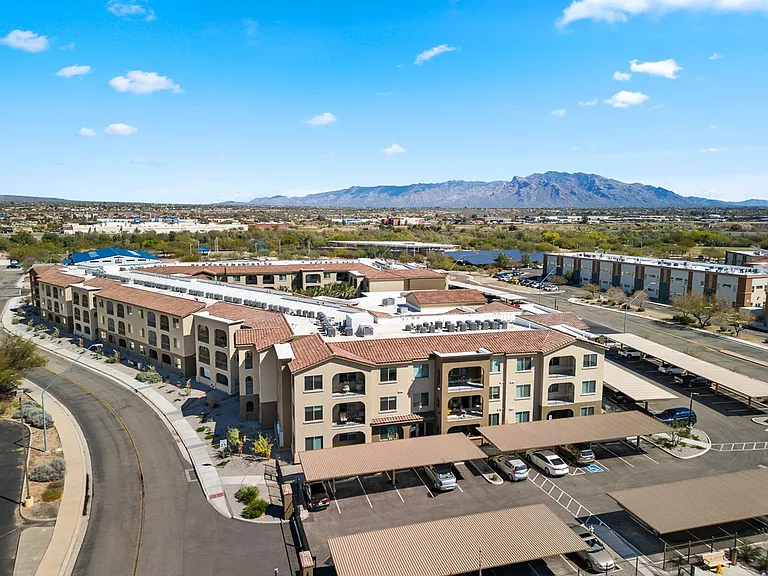 Ariel View of Property