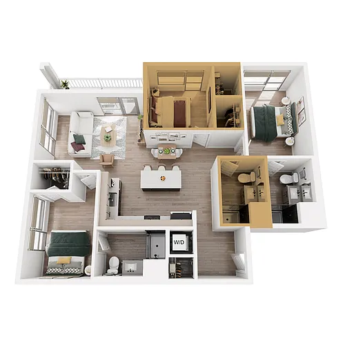 Floor plan C3B