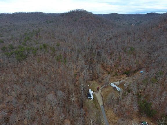 Drone shot from the south boundary facing north