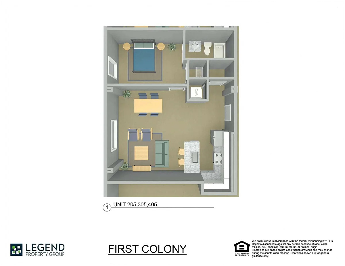 Floor plan 305