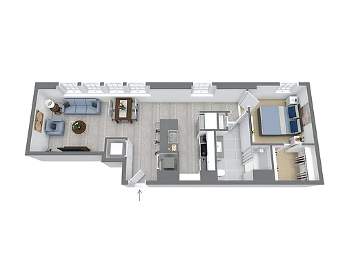 Floor plan B7