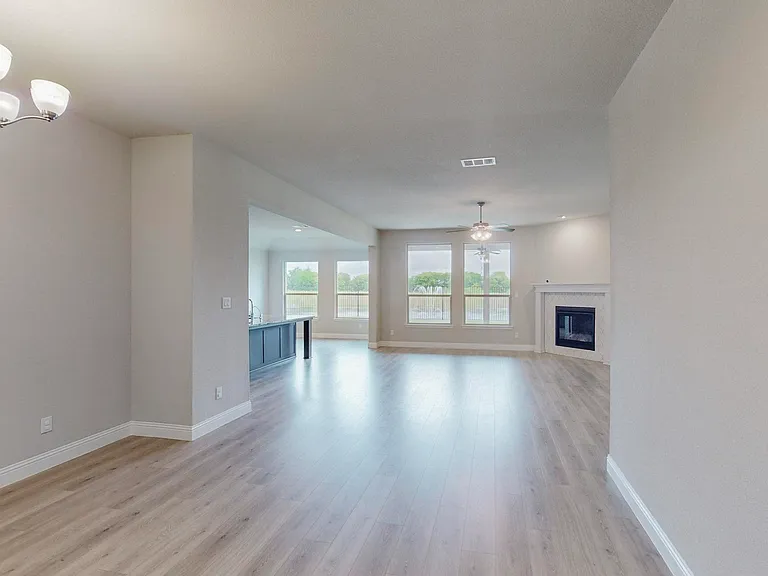 Upon entering, get distracted by the immediate views of the back fountains before you even notice 2 of the 5 bedrooms immediately to your left