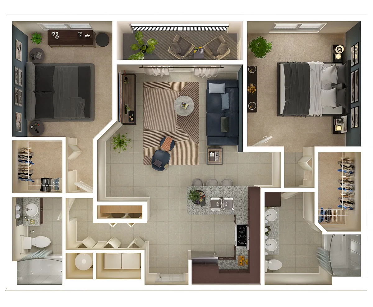 Floor plan B14