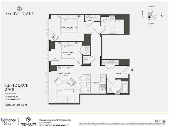 2nd image of 3 Court Sq APT 3912