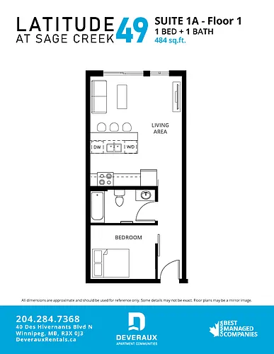 Floor plan 105-203