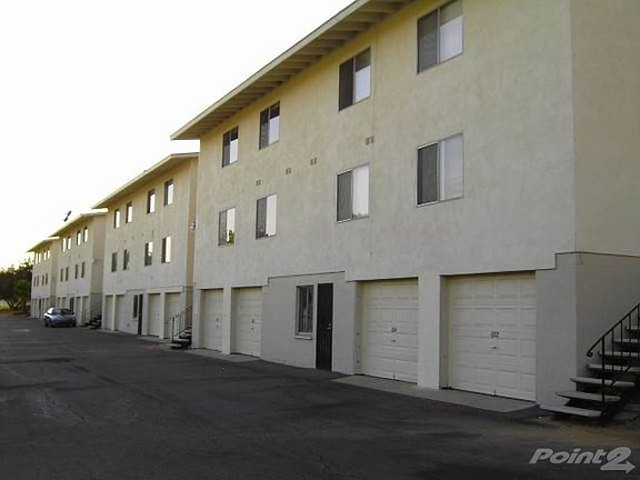 Back Parking Lot with Garages