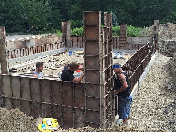 Walls Going Up!