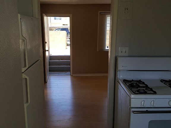 Kitchen looking through to front door