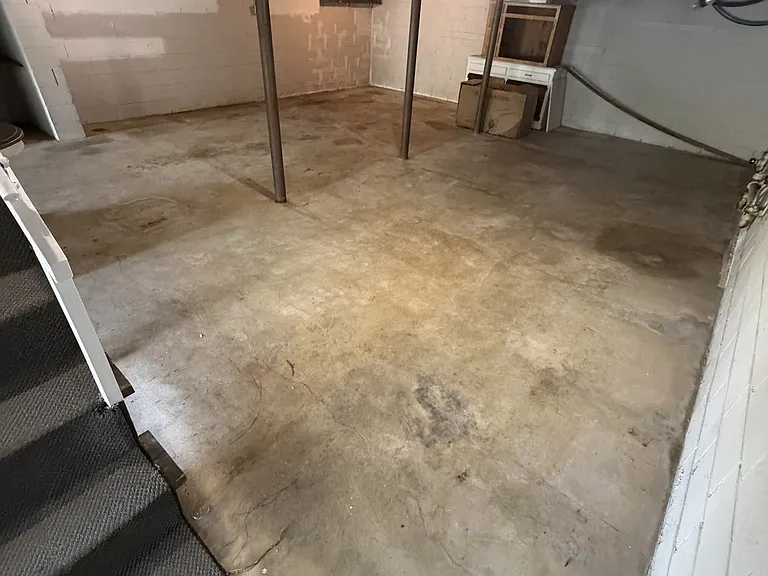 Back of basement