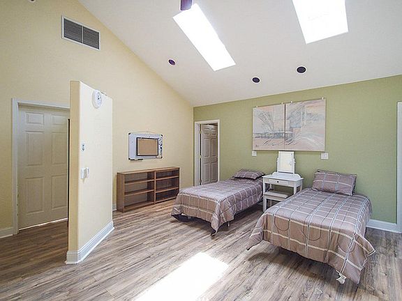 Spacious loft bedroom