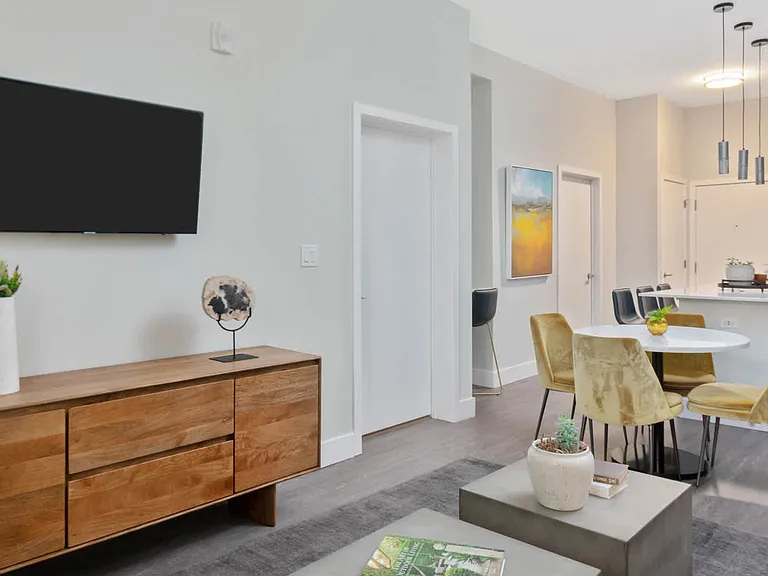 Living Room with Hard Surface Flooring