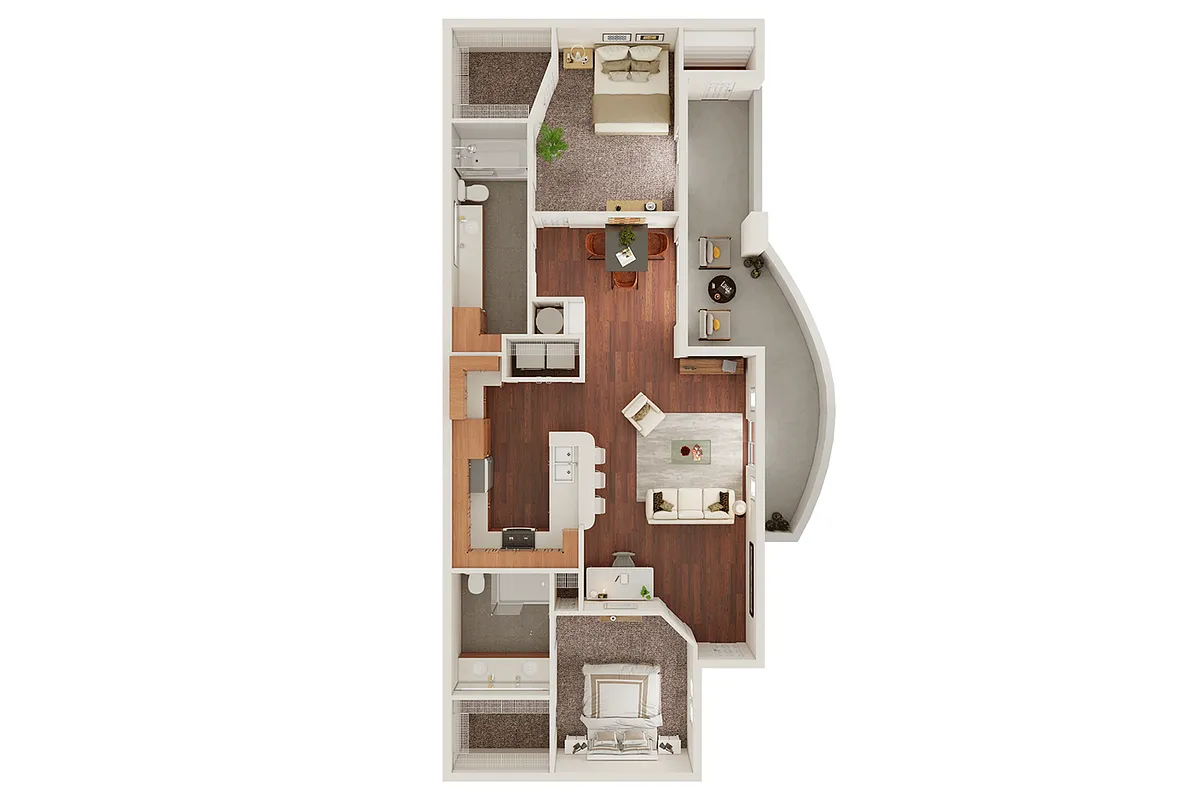 Floor plan B2