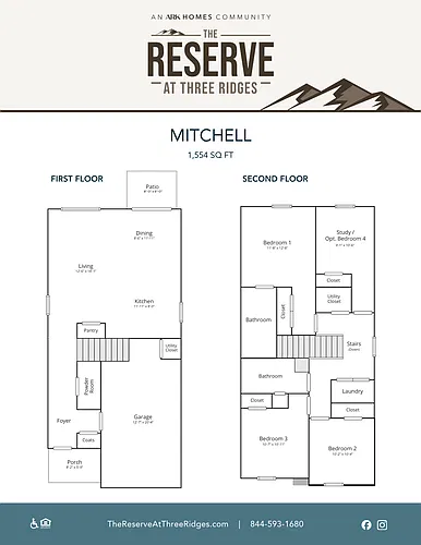 Floor plan 7394 Acorn Valley Lane