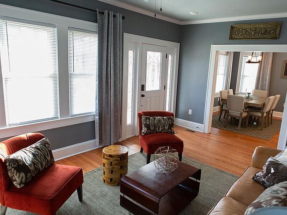 LR to front entrance and kitchen