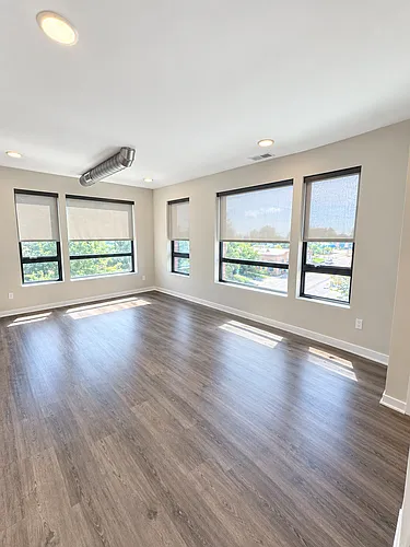 Floor plan One Bedroom with a Den