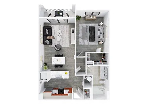 Floor plan A1A