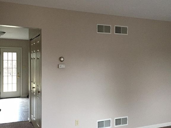 Living room into kitchen