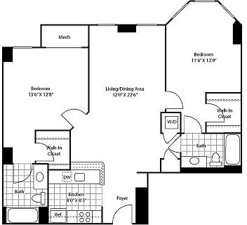 Floor plan Phoenix